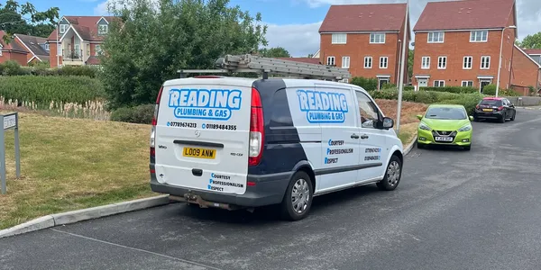 1st Reading Plumbing & Gas service van in Reading